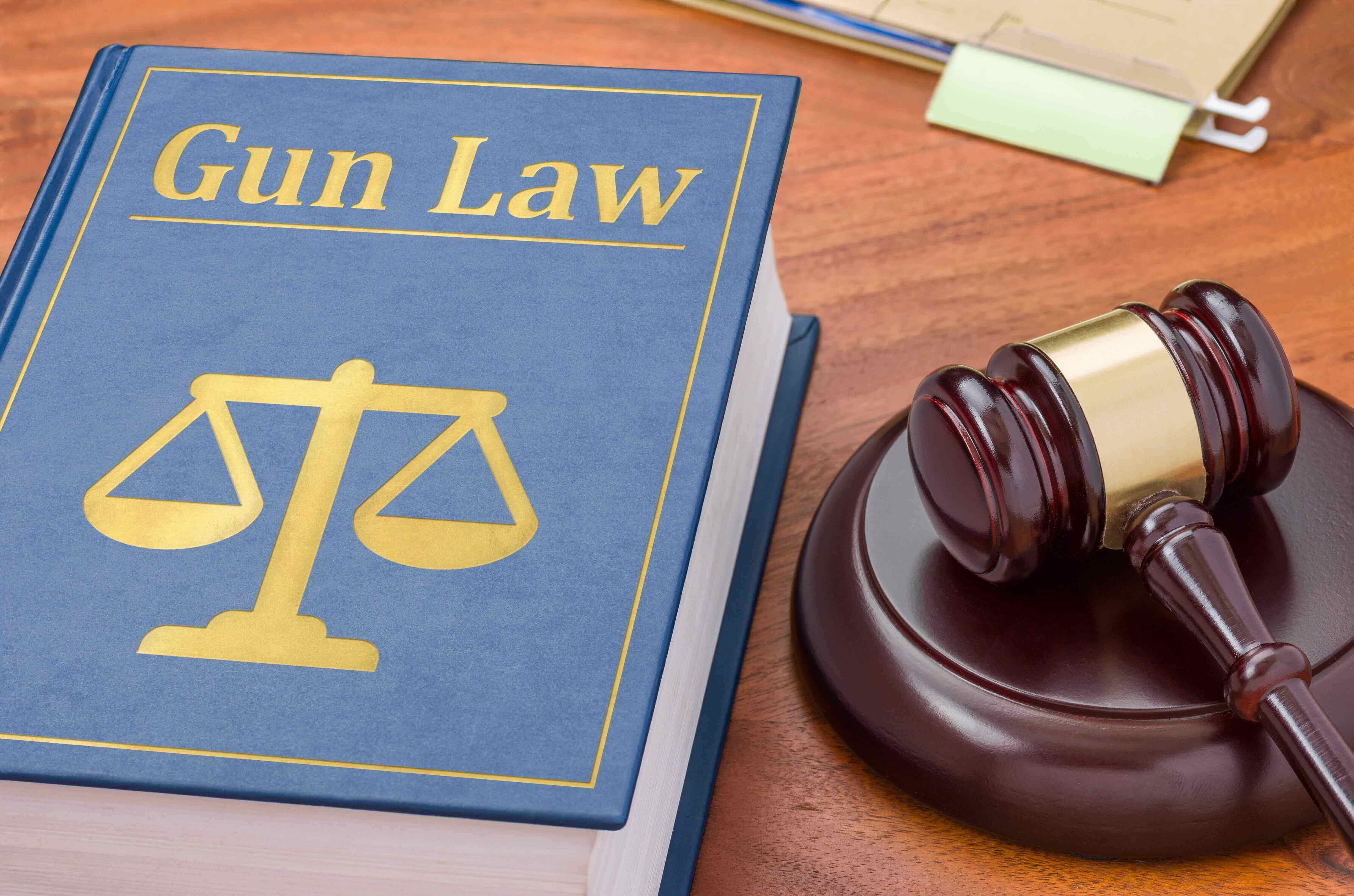 PA SB 501 gun law book and gavel